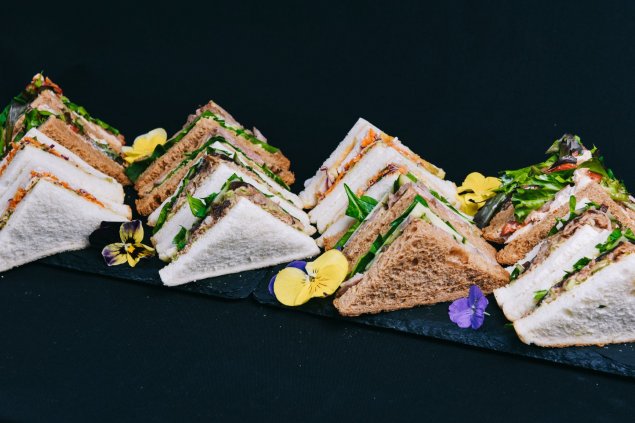 Triangle Platter, 6 Sandwiches