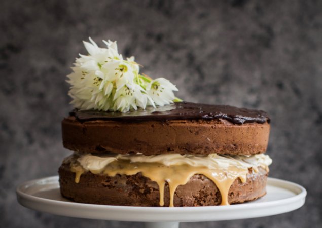 Flourless Chocolate sponge cake 