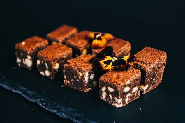 Belgian Chocolate Brownie Bites
