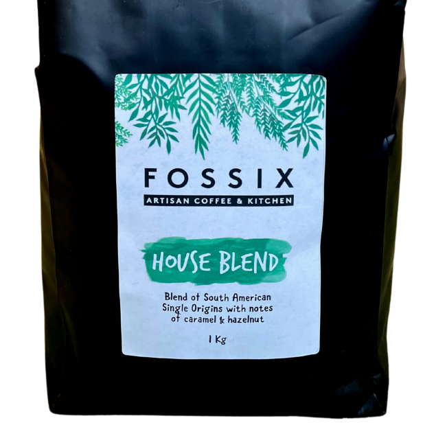 Fossix House Blend Coffee Beans 1kg -  South American Varieties